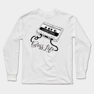 Boss Life  - Limitied Cassette Long Sleeve T-Shirt